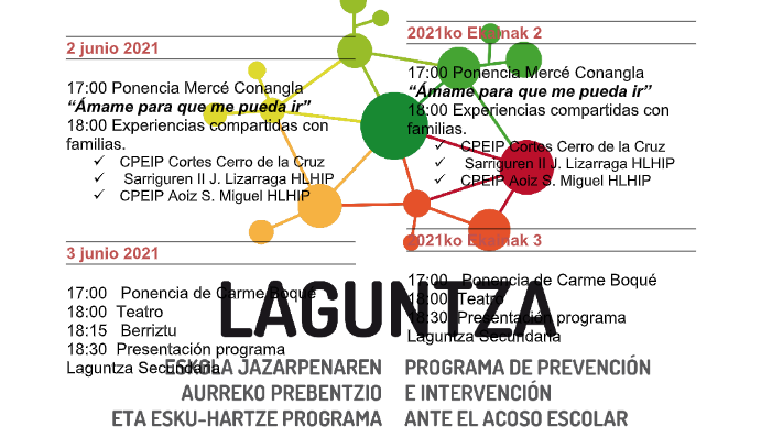 funecoemocional's tweet photo. @EcoEmocional impartirá dos conferencias "Ámame para que me pueda ir" en las Jornadas Laguntza.
Muy felices de haber sido escogidos por el Departamento de #Educación del @gob_na para diseñar el material de educación #socioafectiva para toda primaria con #EcologíaEmocional https://t.co/k2buFqTuio