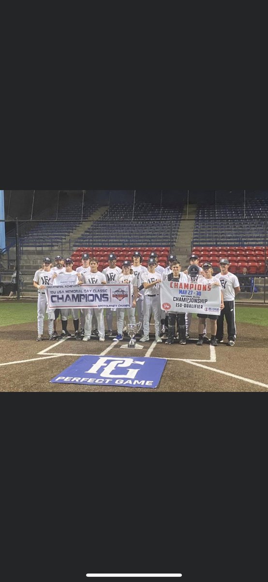 Coltonangell's tweet photo. Big team win in the bottom of the 10th inning. Super Excited to play with @15uWow for the summer. Thank you @EinhardtEvin for this great opportunity!  @USAStadium @PerfectGameUSA @PG_WiscMinn https://t.co/VSQvQaibyP