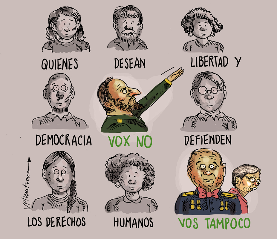 #Vox #FernandoDonoso #MinistroDeDefensa #GobiernoLasso #UltraDerecha #CartaDeMadrid #Vilmatraca