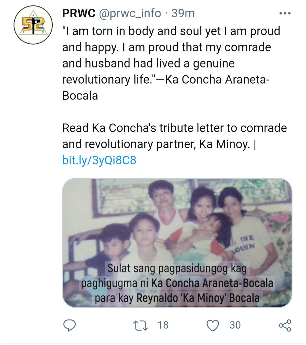 NVestuir's tweet photo. Basag na ang propaganda ng CEGP, AlterMidya, Panay Today, etc dahil si Concha na mismo ang nagpapatunay kung sino at ano si Reynaldo "Ka Minoy" Bocala.
Peace consultant lng daw? Basahin nyo para malaman nyo.
#BasaginAngPropaganda
#GalawangKomunista
https://t.co/OjKDp3enSN https://t.co/YpoctZuNdg