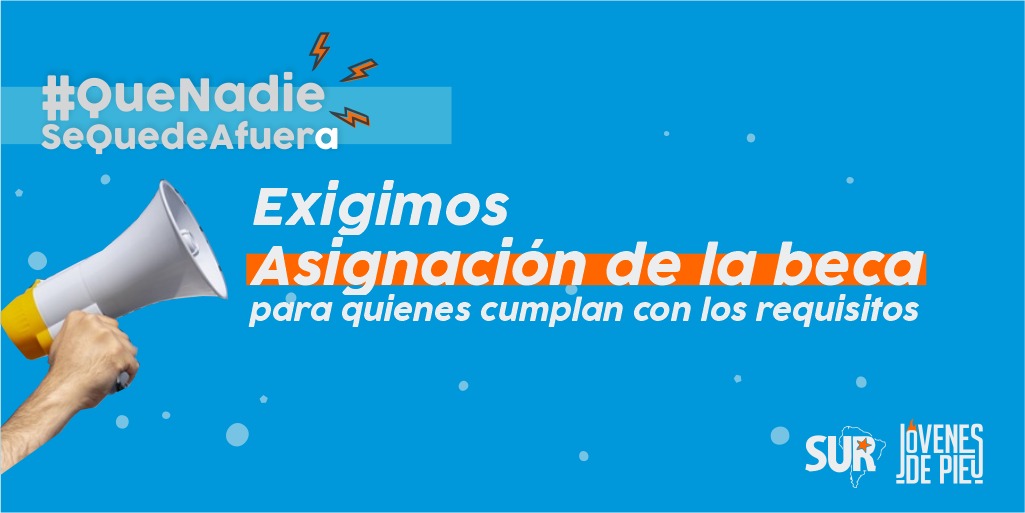 franco_ardusso's tweet photo. #quenadiesequedeafuera
En un contexto de pandemia donde el Estado no garantiza la conectividad para poder estudiar. Exigimos Que se asignes las becas!! https://t.co/GtiadcXIaM
