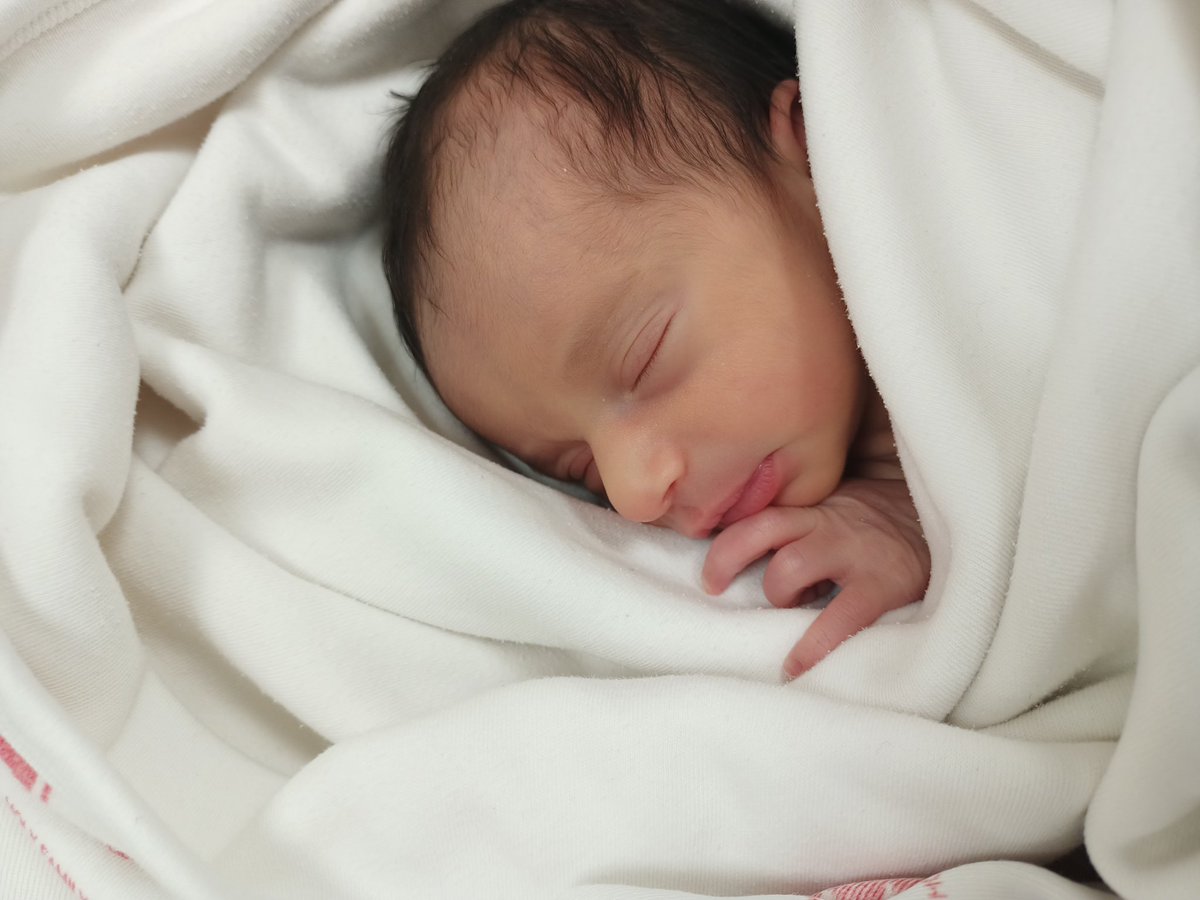 HolyFamilyHF's tweet photo. Celebrating  90,000 deliveries! The babies come in all shapes and sizes! We are thankful for them, from 1 pound to a hefty 9 plus pounds. Gifts from Heaven @orderofmalta hospital in #Bethlehem https://t.co/OKrBeIAoVh