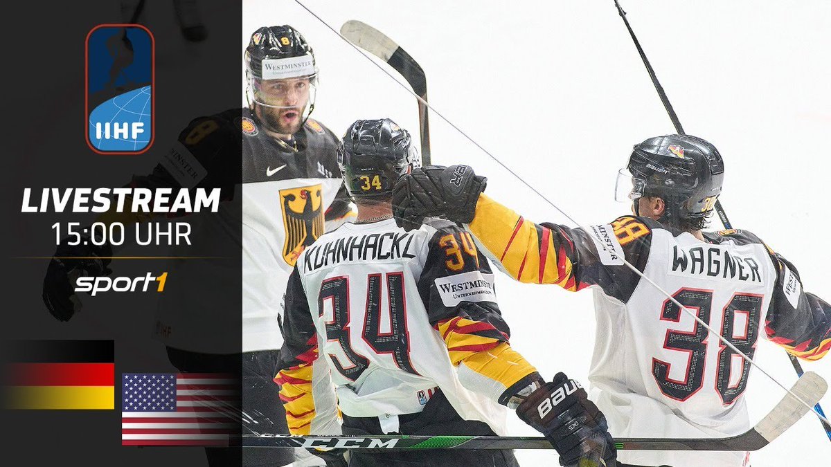 🏒🥅 Seit wenigen Minuten kann die Partie #USA vs. #Deutschland der #GruppeB in der #EishockeyWeltmeisterschaft angeschaut werden. 

📡 Schaltet hier jetzt ein #live ein ▶️ whatislive.de/events/live--e…

#SPORT1 #EishockeyWM #IIHF