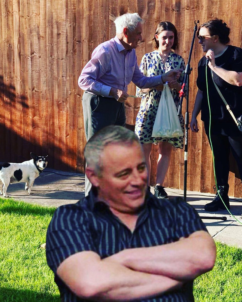 Jesus, would you look at that? I’ve lost again Mary. I’m blaming that  dog....Had it in for me all day. Sure, would ye look at the way he’s staring. 

#joey #joeymemes #doggos #pupper #puppersofinstagram #friends #mattleblanc #raffle #irishraffle #supersunday