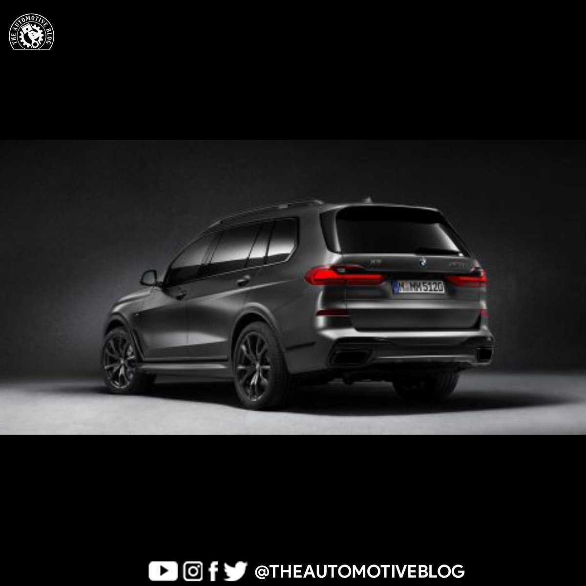 AutomotiveBlog_'s tweet photo. The limited-edition BMW X7 Dark Shadow has been launched in India, priced at Rs 2.02 crore; just 500 units are available worldwide.
@bmwindia @bmw @BMWMotorsport
#bmwm #bmwmclub #bmwmdivision #bmwmdriver #bmwmhd #bmwmjoy #bmwmkit #bmwmlife #bmwmzone #bmwx7 #theautomotiveblog https://t.co/WBEYeqBq8e