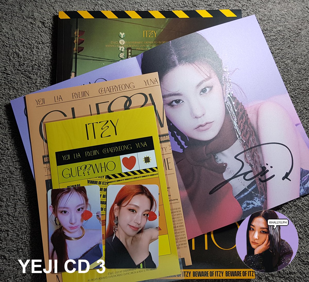 KhallyuPH's tweet photo. The 마.피.아. in the morning has now arrived!
Now Available:
ITZY - Signed Guess Who Albums
(From MWave)
Available Members:
- Yeji
- Lia
- Ryujin
- Chaeryeong
Get yours now for only Php2,500.00 🙆♂️
#KHallyuPH
#ITZY
#SignedAlbum
#ITZYSigned
#KpopSigned https://t.co/LmI2Kx7iFY