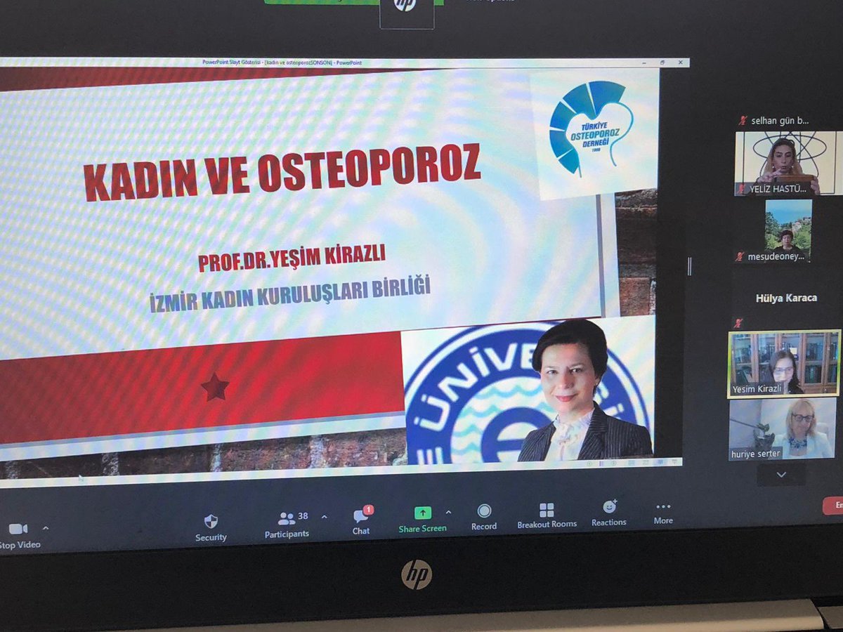 ikkbizmir's tweet photo. İzmir Kadın Kuruluşları Birliği olarak gerçekleştirdiğimiz;”Kadın ve Osteoporoz “ konulu Mayıs ay’ı olağan toplantımızda konuşmacı konuğumuz Prof. Dr. Sayın Yeşim Kirazlı idi. Değerli sunumuyla bizleri bilgilendirdikleri için kendilerine teşekkür ederiz. https://t.co/Zomau7jFeA