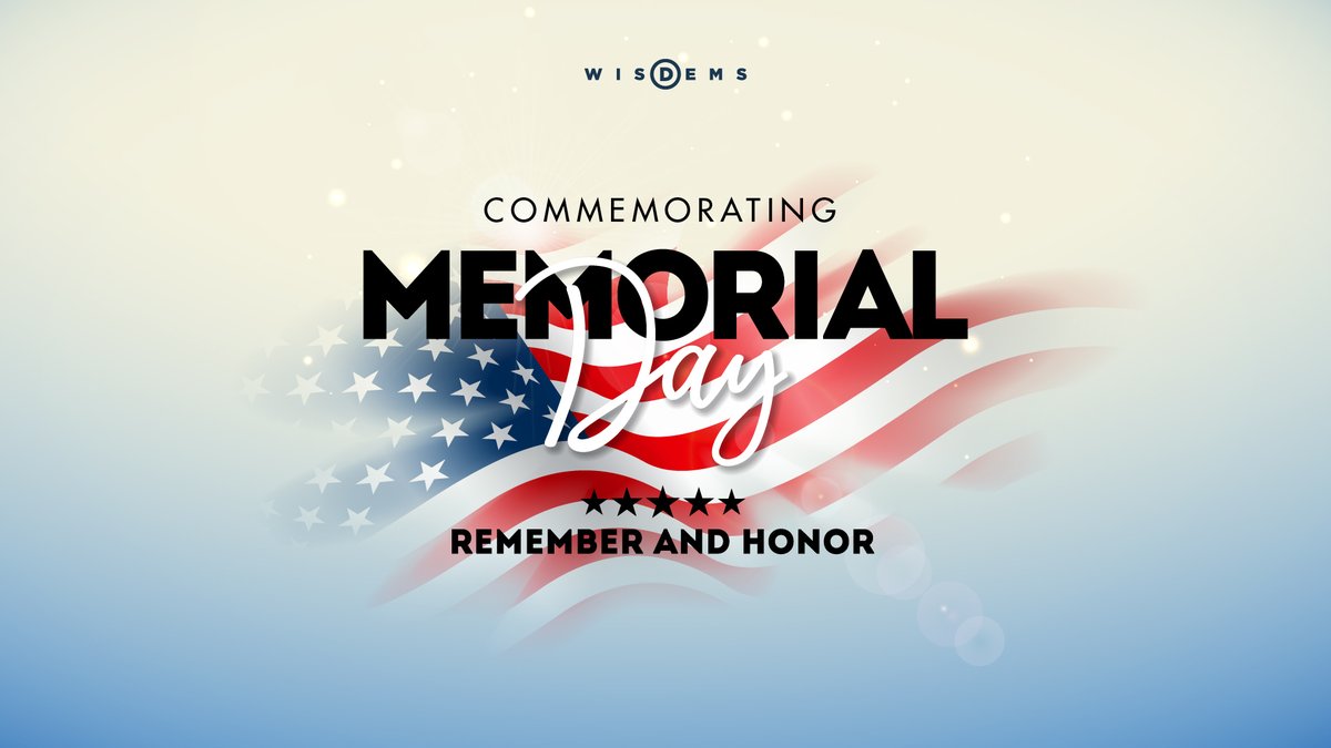 This #MemorialDay, we remember and honor those who have lost their lives serving our country and protecting our freedoms. May we continue to uplift their sacrifices and care for their families and our veterans.