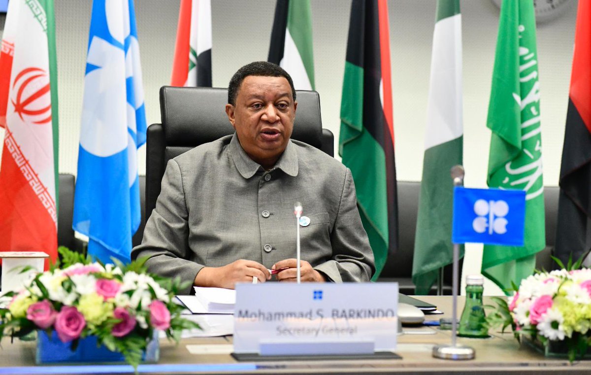 OPECSecretariat's tweet photo. The 52nd Meeting of the Joint Technical Committee (#JTC) of DoC participating countries has begun via videoconference, to assess ongoing developments in the global oil market in preparation for the upcoming #JMMC and #ONOMM meeting taking place tomorrow June 1 , 2021. https://t.co/VDRLe4xot6
