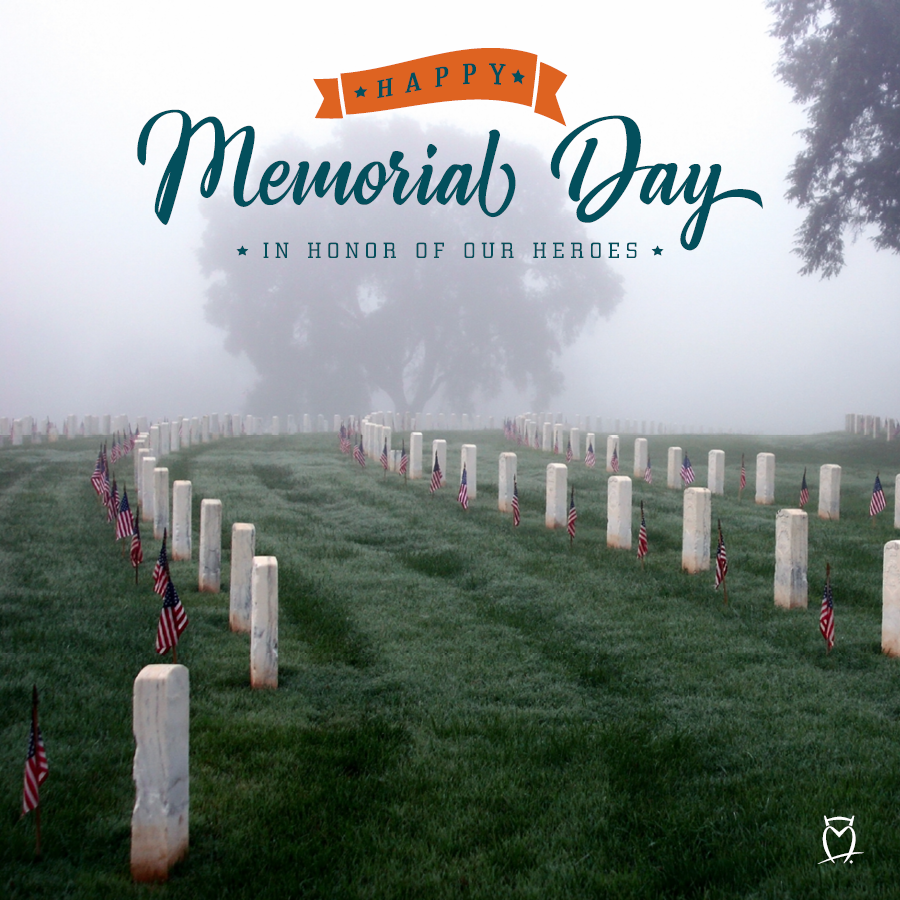 Today we honor our fallen heroes. Their spirits live on in every child who can grow, learn and live freely because of their ultimate sacrifice. Thank you.