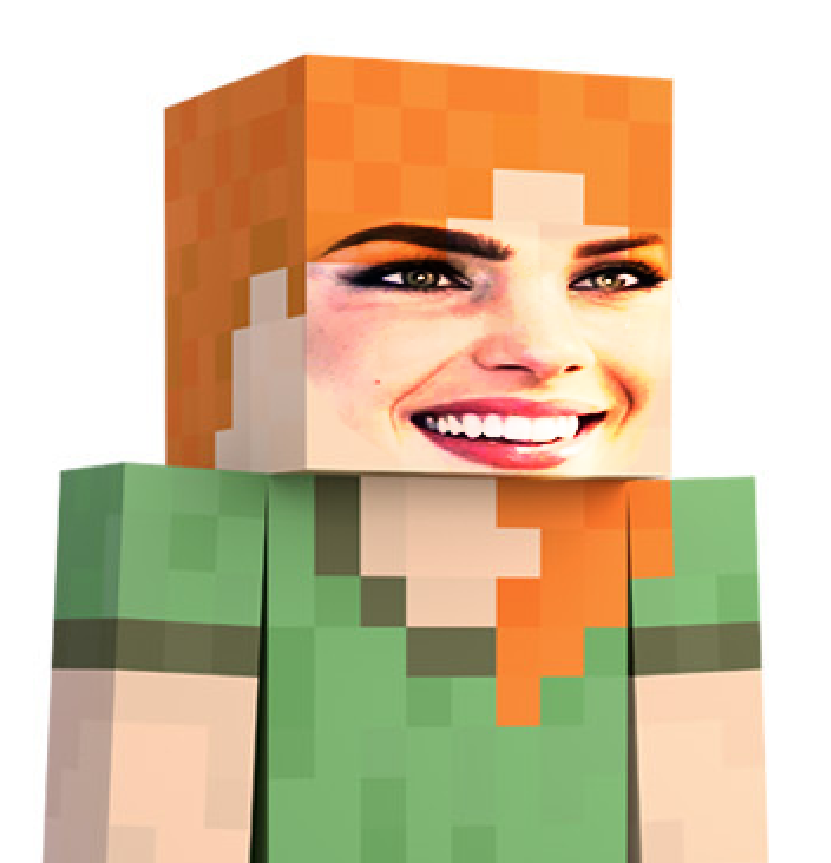 Failboat103's tweet photo. Is it me or Mojang be making their lead female protagonist look masculine as hell..barely no curves or rough non feminine features..Unlike the average woman. Like *cough cough..TLOU2s Ellie…etc Just saying #My2cents
Pic from the game on the left, fan made on right. Hire fans lol https://t.co/wKIOJx12CV