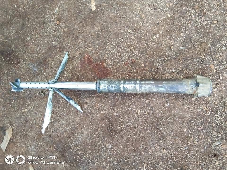 nslwin's tweet photo. DEMOSO, Karenni (Kayah) State:

Artillery shells fired by SAC Terrorist Group. More than 40 times since the afternoon.

#May31Coup #WhatsHappeningInMyanmar #MilkTeaAlliance https://t.co/53Ann2P7YC