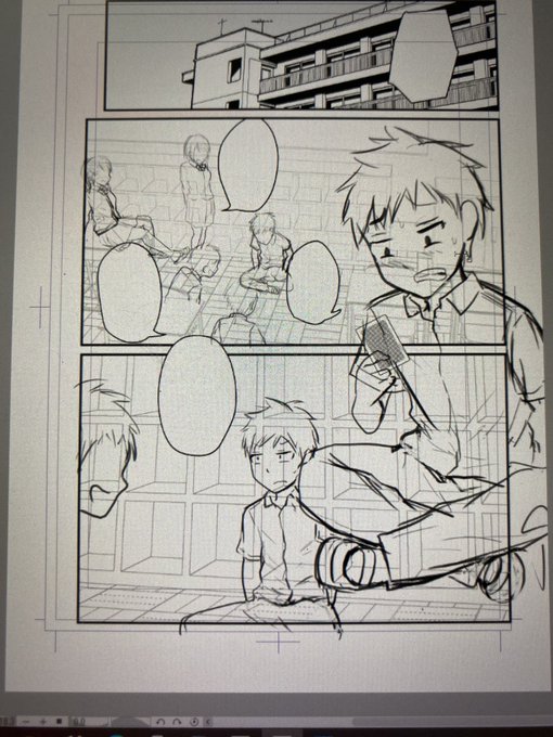 新作の舞台は学校です! 