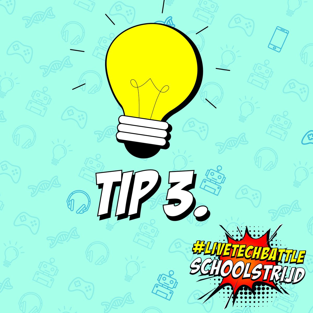 Bij deze alweer de laatste tip voor deelnemers aan de ✨ #livetechbattle SCHOOLSTRIJD ✨.
TIP 3: Wat heeft 'Harald Blauwtand' te maken met techniek?
👀 Zien we je vrijdag?
PS: Ook als je niet meedoet kan je de #quiz volgen via de livestream van #DTW2021