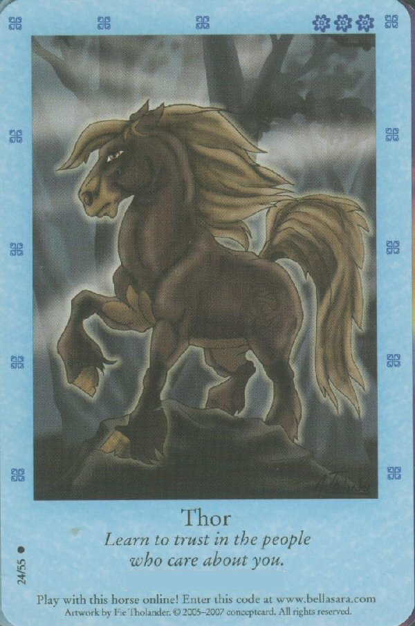 Series: Northern Lights
Horse: Thor
Message: Learn to trust in the people who care about you. https://t.co/7nscHloW7u