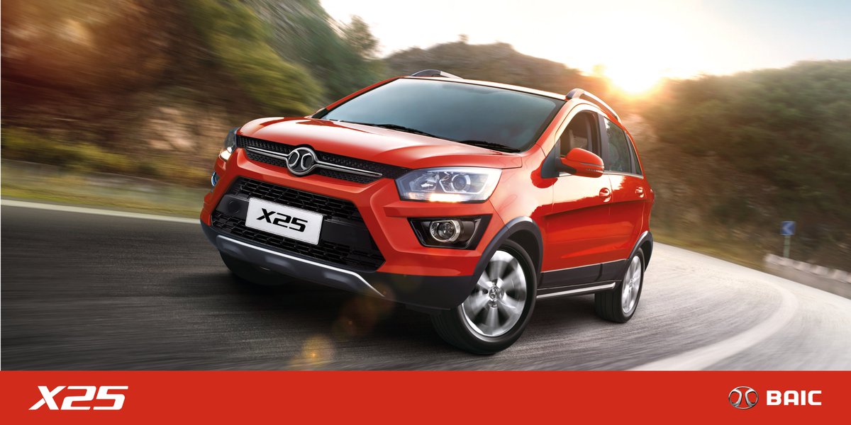 baic_automobile's tweet photo. #BeMoreRelaxed &amp; take a long lazy drive this weekend, listen to your favourite tunes &amp; just enjoy the drive. #BAIC #BAICSA #X25 #SUV https://t.co/ylhnwzduEC