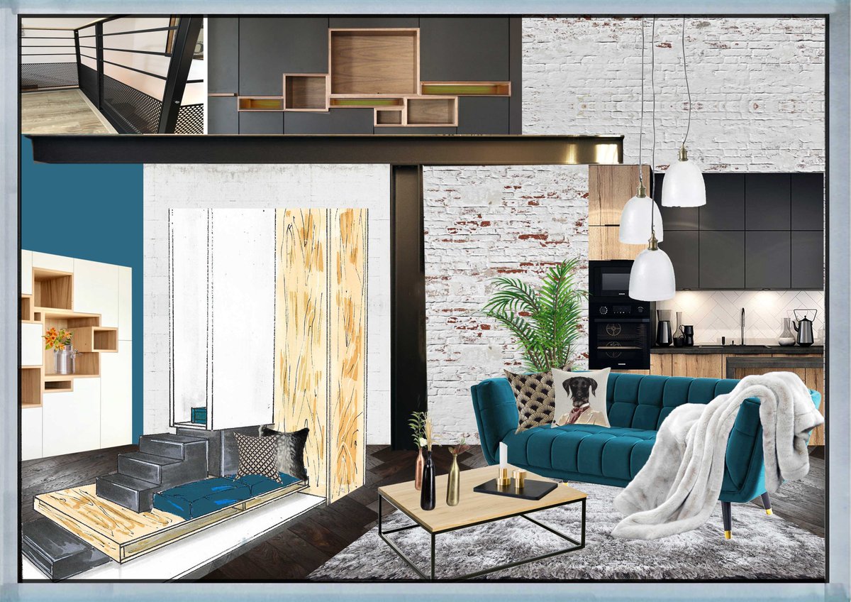 GregDesign33's tweet image. Aménagement d’un Studio avec Mezzanine 53m² - Phase APS
Projet 2 -
Planche D'ambiance
Implantation RDC
Implantation Mezzanine
#deco #decorationinterieur #architecture #agencement #architectureinterieure #decoration #interiordesign #interior #interiorarchitecture #industrielle