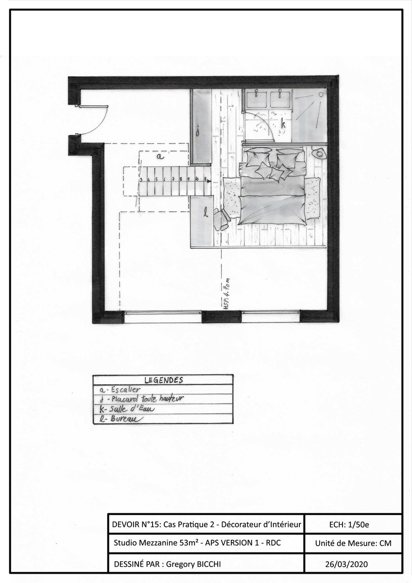 GregDesign33's tweet image. Aménagement d’un Studio avec Mezzanine 53m² - Phase APS
Projet 2 -
Planche D'ambiance
Implantation RDC
Implantation Mezzanine
#deco #decorationinterieur #architecture #agencement #architectureinterieure #decoration #interiordesign #interior #interiorarchitecture #industrielle