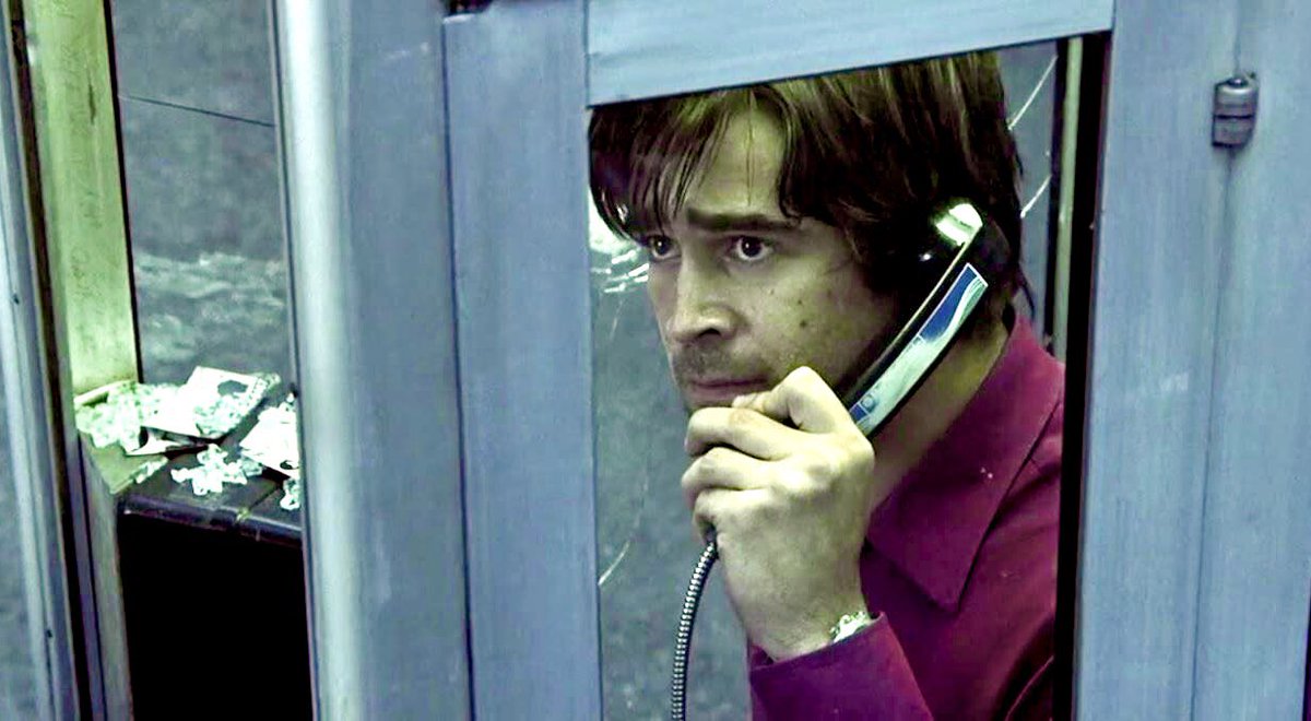 Happy Birthday to 🇮🇪Irish born actor #ColinFarrell #BOTD in 1976 in 
#Castleknock, #Dublin, seen here with co-stars #ForestWhitaker #RichardTJones & #RadhaMitchell in the #20thCenturyFox 🇺🇸American neo-noir thriller film “PHONE BOOTH” (2002) dir. Joel Schumacher
@richjonesactor