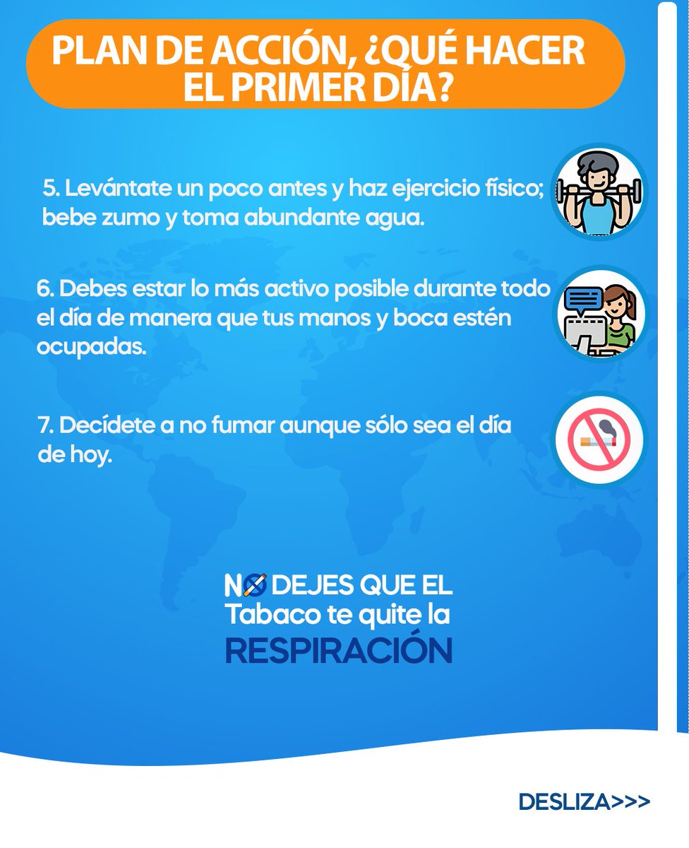 123hias's tweet photo. 🚭El #DíaMundialSinTabaco es una fecha que nos recuerda la importancia de llevar una vida con hábitos saludables.

👉🏽Recuerda que según la @opsoms

❌Cada año, más de 8 millones de personas mueren 💀 por causa del tabaco. 

¡Comprométete a dejarlo durante la Covid-19! https://t.co/53ww1BQywr