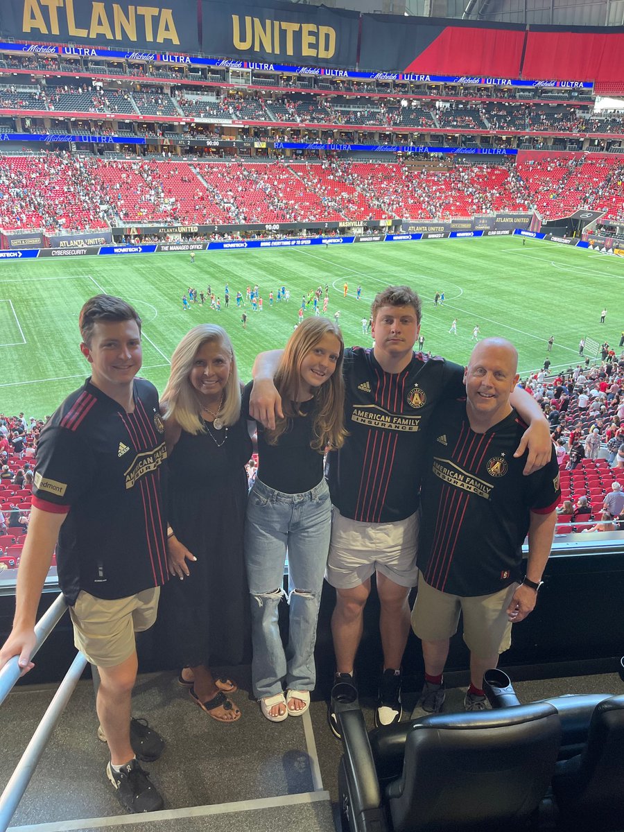 Granger Gang together for a Atlanta United game!