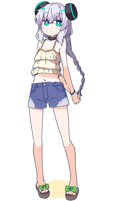 あいた時間ほとんどかわいいうちのアルマにささげてた。
 #今月描いた絵を晒そう 