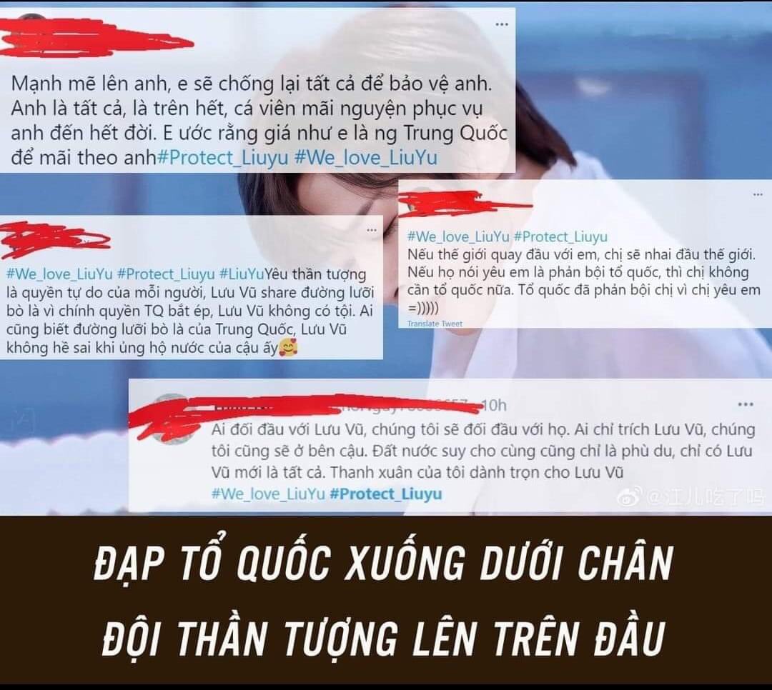 DieuMewgulf's tweet photo. #LiuYusfansgetoutofVietNam
#HoangSaTruongSa_belongtoVietNam
"Văn hoá - văn nghệ cũng là một mặt trận"
_Chủ tịch Hồ Chí Minh_ https://t.co/iMhrwQ3lJN