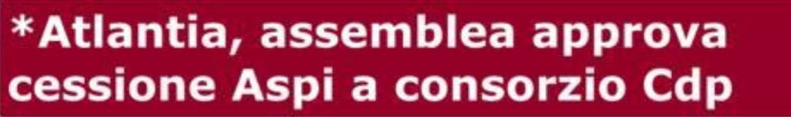Capitolo chiuso! I 3mila km di #Autostrade passano sotto il controllo pubblico. Finalmente d’ora in poi sicurezza e qualità del servizio prevarranno sulla smania di profitto. Avremmo preferito la revoca, ma senza il #M5S non ci sarebbe neppure questo risultato intermedio