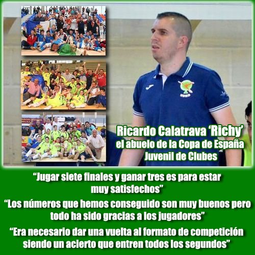 🏆🏆🏆  <a href="/Richi1401/">Richi</a> el abuelo de la #CopaDeEspañaJuvenilClubes  <a href="/SomosFutsal/">Nos gusta el FUTSAL</a> 

El técnico de <a href="/UDRB/">UD Las Rozas FS</a> con 1⃣2⃣ ediciones es el deportivas que más finales ha disputado 7⃣

📻  futsalsur.es/d-h-juvenil/77…