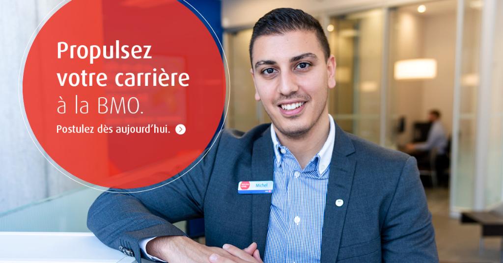 Nous sommes à la recherche d’un directeur de succursale pour se joindre à notre équipe à Montréal. Si vous êtes motivés à diriger une équipe et à faire une différence dans la vie financière de nos clients, ce poste est pour vous! #CarrièresàBMO spr.ly/6013yBYtS