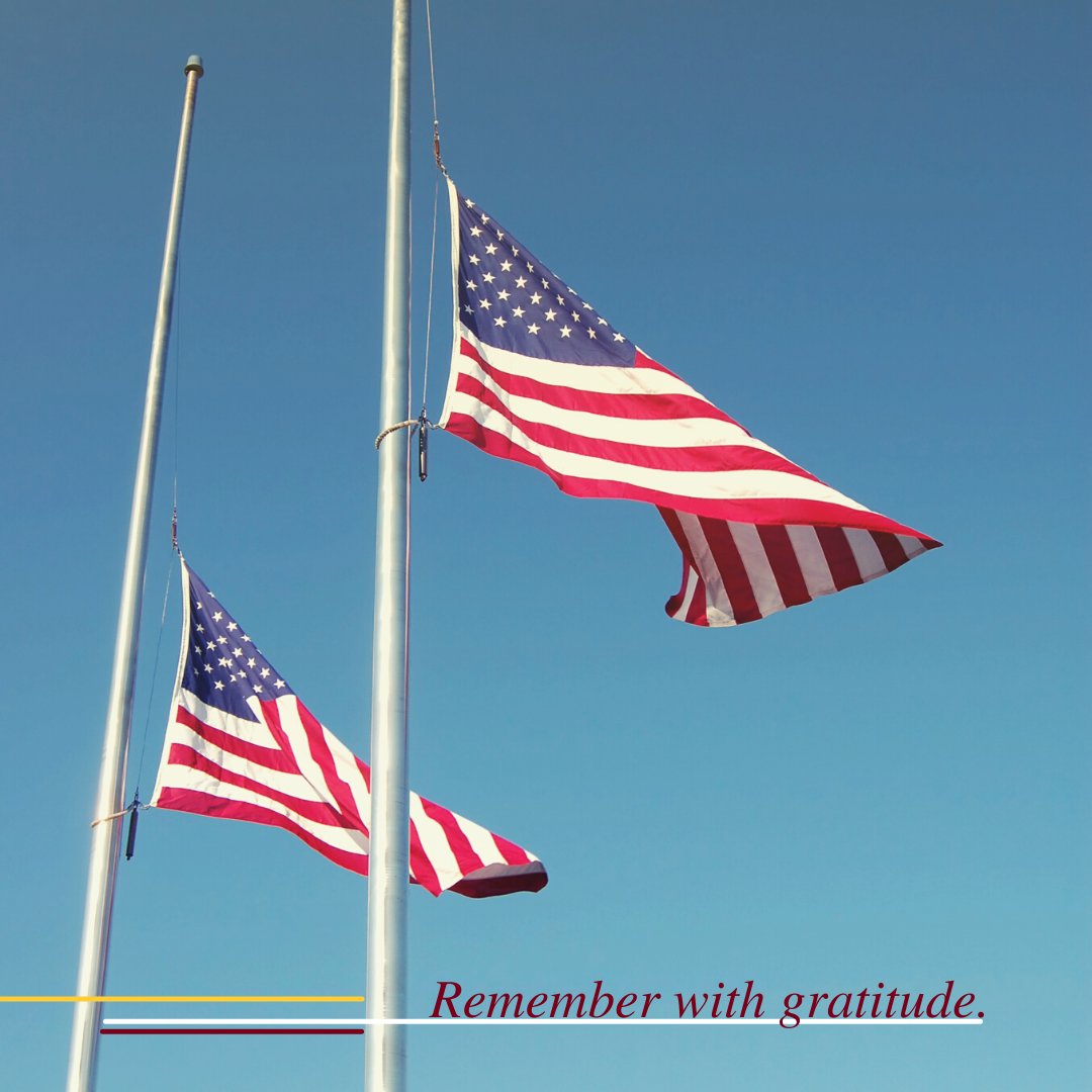 This Memorial Day, we honor our fallen service members, their families, and remember their sacrifice with gratitude.