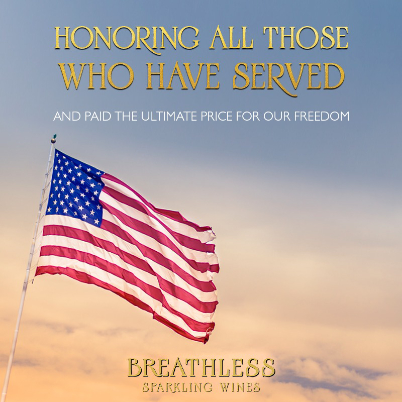 BreathlessWines's tweet photo. Full of gratitude for the sacrifices our heroes have made. Our freedom wasn’t free. Thank you. https://t.co/M96PZ8a1St