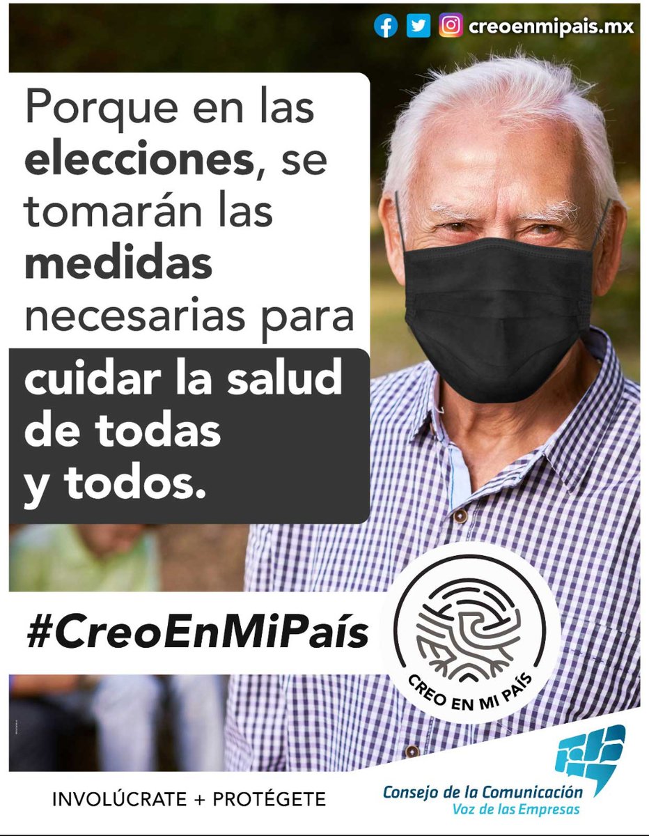 ARPCM_'s tweet photo. #Creoenmipais tiene como objetivo motivar a las y los mexicanos para que asuman su corresponsabilidad como ciudadanos buscando que conozcan, se involucren, informen, reflexionen, participen y confíen en el proceso electoral del próximo 06 de junio de 2021. https://t.co/6EQdSSwCe6