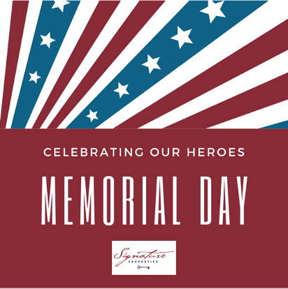 SignaturePropMD's tweet photo. Today, we honor and remember those who gave their lives for our country.
As a reminder, our office is closed today.
#SignatureProperties #BaltimoreMD #WashingtonDC #FairfaxCounty #MultifamilyHousing #MultifamilyCommunities #ApartmentRentals #MemorialDay #MDW #Heroes https://t.co/u8Ev2UZG3W