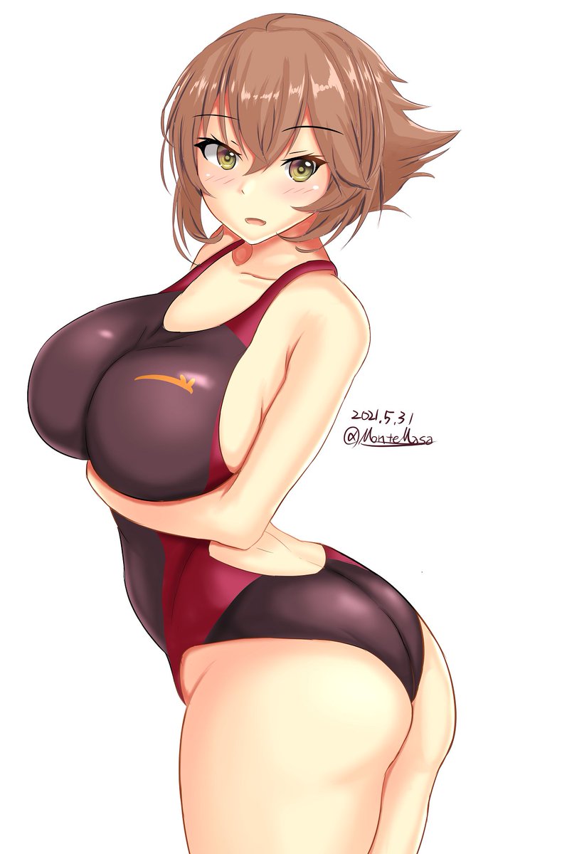 陸奥(艦隊これくしょん) 「陸奥さん
#艦これ版深夜の真剣お絵描き60分一本勝負
#艦これ版真剣お絵描き60」|MONTE@大湊のイラスト