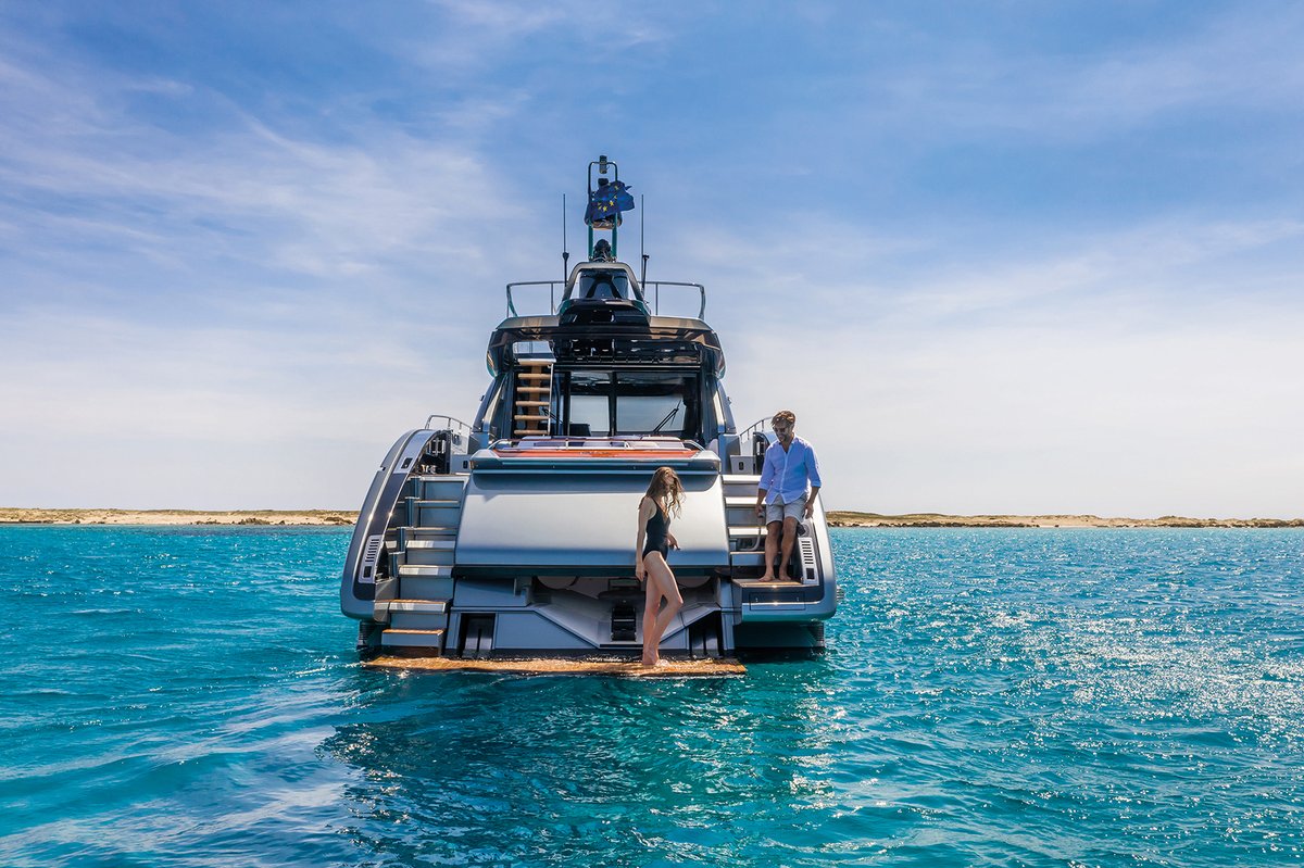 FerrettiGroup's tweet photo. Iconic Riva elegance suffuses every detail. Step on board Riva 66' Ribelle and turn your dreams into elegant reality.
-
#keepbuildingdreams #proudtobeitalian🇮🇹 #italia #madeinitaly #ferrettigroup
https://t.co/WsHsATC9R7 https://t.co/b2Tm3yh8Ar