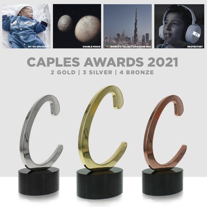 prernamehra's tweet image. Gold News!
It has been raining awards at @MullenLoweMENA
@CaplesAwards 
#caples #awards2021
