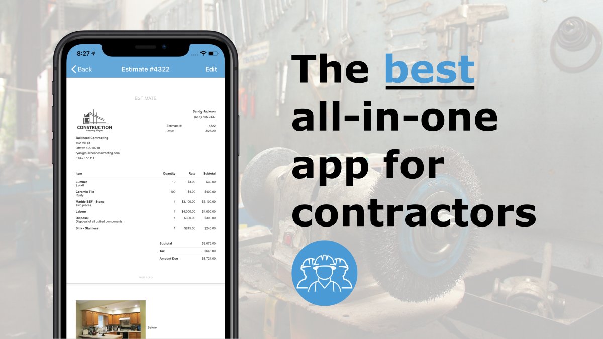 ProbuildApp's tweet image. We’ve updated Probuild to allow you to save a default tax rate, making it even quicker and easier for you to generate a new estimate or invoice. Get the latest release now on Android (bit.ly/3c3w2UT) or iOS (apple.co/2A7J5Hx) #contractors #trades #contech