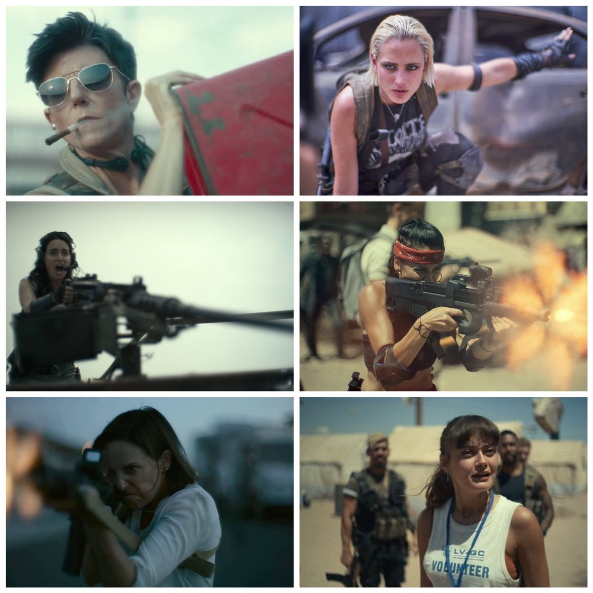 I love Zack Snyder's work for that how he show women, strong, fearless... badass
#ArmyOfTheDead #ZackSnyder #samanthawin #anadelareguera #tignotaro #noraarnezeder #ellapurnell #danielleburgio #film #Netflix #zombie #movie #ZombieTiger