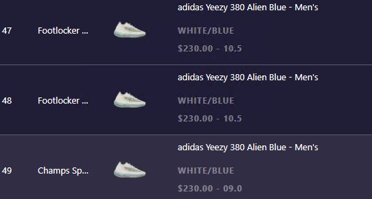 Easy cop and easy money S/O @PrismAIO @KylinBot @RealCookGroup @mamikitchencn @Yitian_Notify @SkrNotify OFC, @SPA_Proxies You should better know