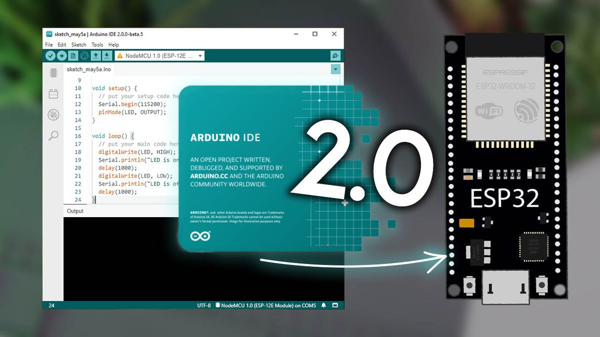 🗒️ [New Guide] Installing ESP Board in Arduino IDE 2.0 (Windows, Mac OS X, Linux)

ESP32 Board: RandomNerdTutorials.com/installing-esp…

ESP8266 Board: RandomNerdTutorials.com/installing-esp…

<a href="/ESP32net/">ESP32</a> <a href="/ESP8266/">ESP8266</a> <a href="/arduino/">Arduino</a>