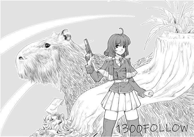1300フォローありがとうございます✨
いいね、いつもありがとうございます✨
記念の落書き🙌
最近ペン画がマイブームですが、また色塗りも頑張るのでよろしくお願いします🙇‍♀️ 