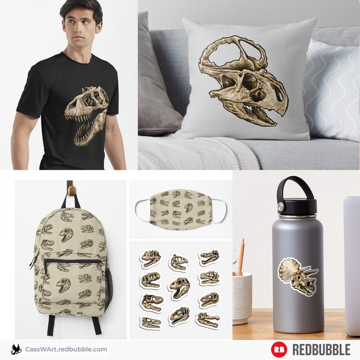 CassChalk's tweet image. Last day!
20-60% off everything with code #findyourthingweekend on redbubble.
Great opportunity to snag some swag! Graduation or fathers day gifts! Even if its not from me there are tons of awesome artists on the site!
#paleoart #fossillovers #sciart