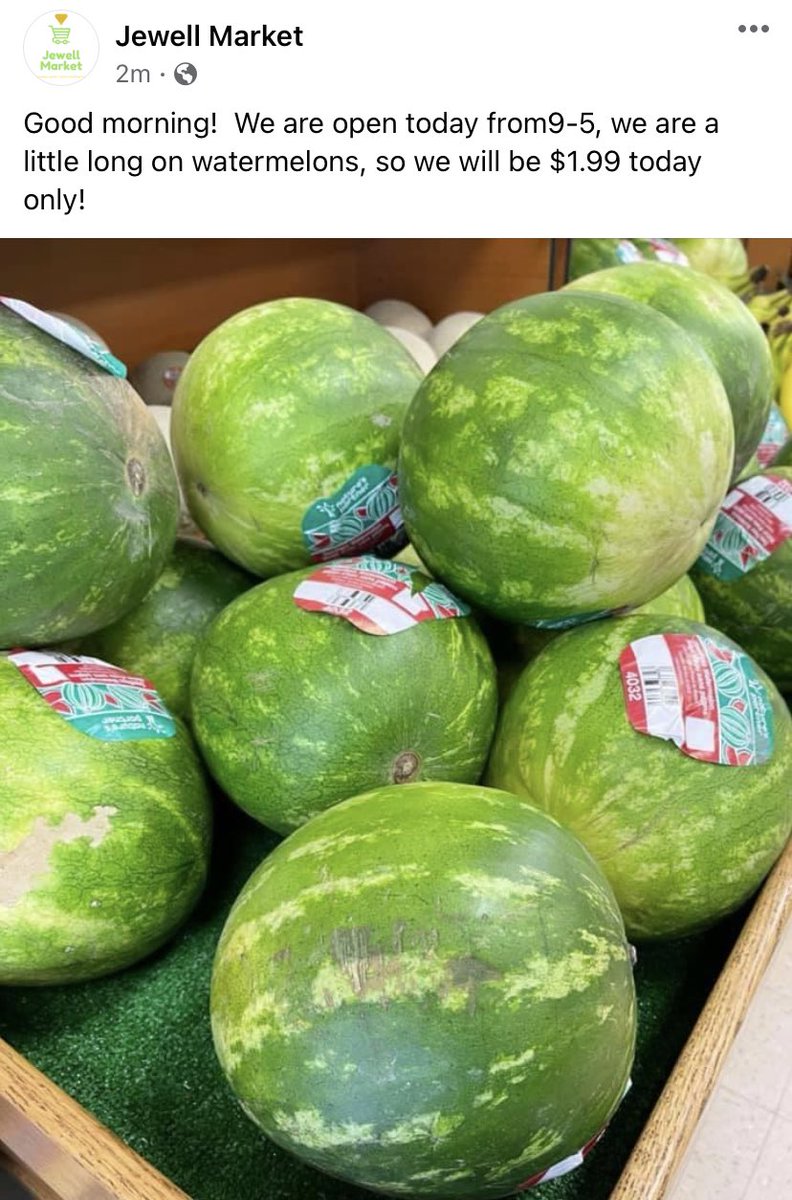 stanhopestate's tweet photo. Great price to set your Training Table for the Watermelon Eating Championship!
.
Get to the Jewell Market to snag the deal, then sign up:
https://t.co/Ml5L3A4alf
.
๐๐ฅ๐๐ฅ๐๐ฅ
#summersemester #trainingtable https://t.co/01VJgHU6EU