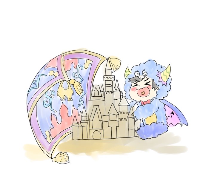 魔法の絨毯のtwitterイラスト検索結果