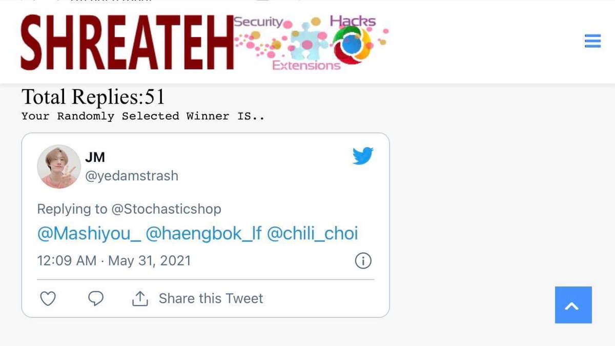 Stochasticshop's tweet photo. Congratulation for winning this GA @yedamstrash You have until 10:00 am to claim βΊοΈ https://t.co/Wh7ummi8QP
