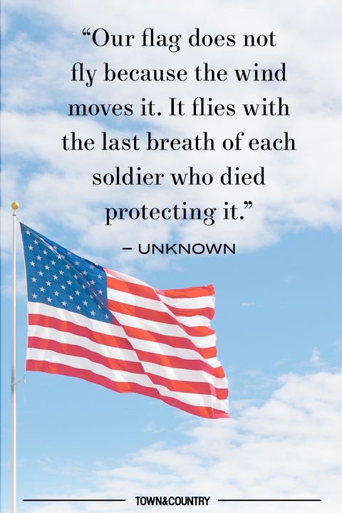 In a year we’ve learned to not take simply things for granted, the price of freedom is the ultimate sacrifice.