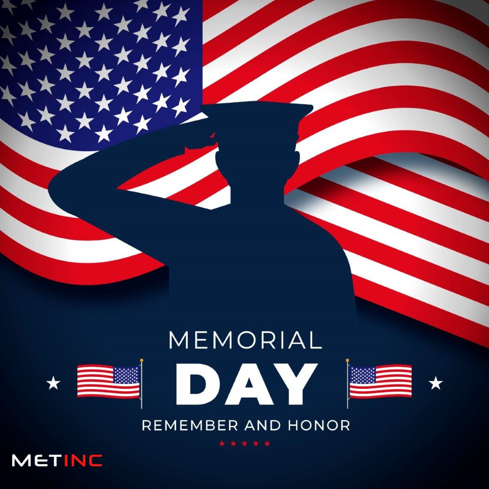 “The patriot’s blood is the seed of freedom’s tree.”
-Thomas Campbell
MetInc wishes everyone a very Happy Memorial Day!!!
#metinc #b2bsales #memorialday2021 #freedom #peace #love #happiness #joy