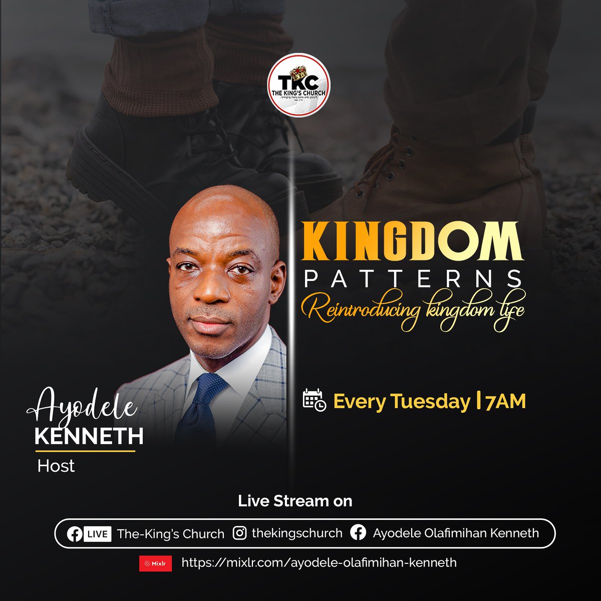 ayodele_kenneth's tweet image. What is the Apostles doctrine?

Join us tomorrow Tuesday 1st of June, 7am, for Kingdom Patterns.

#KingdomPatterns
#TheApostlesDoctrine
#ReintroducingKingdomLife