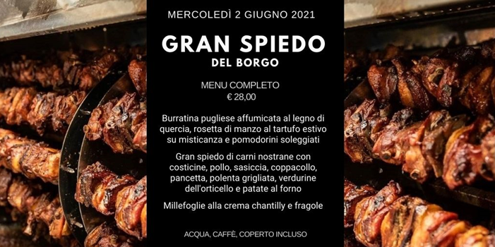 Festa della Repubblica al Ristorante Borgo Ronchetto a Salgareda - 2 giugno 2021 bit.ly/2S0AoYX